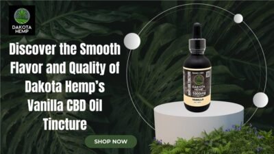 Vanilla CBD Oil Tincture