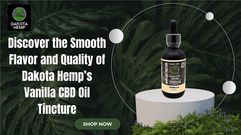 Vanilla CBD Oil Tincture