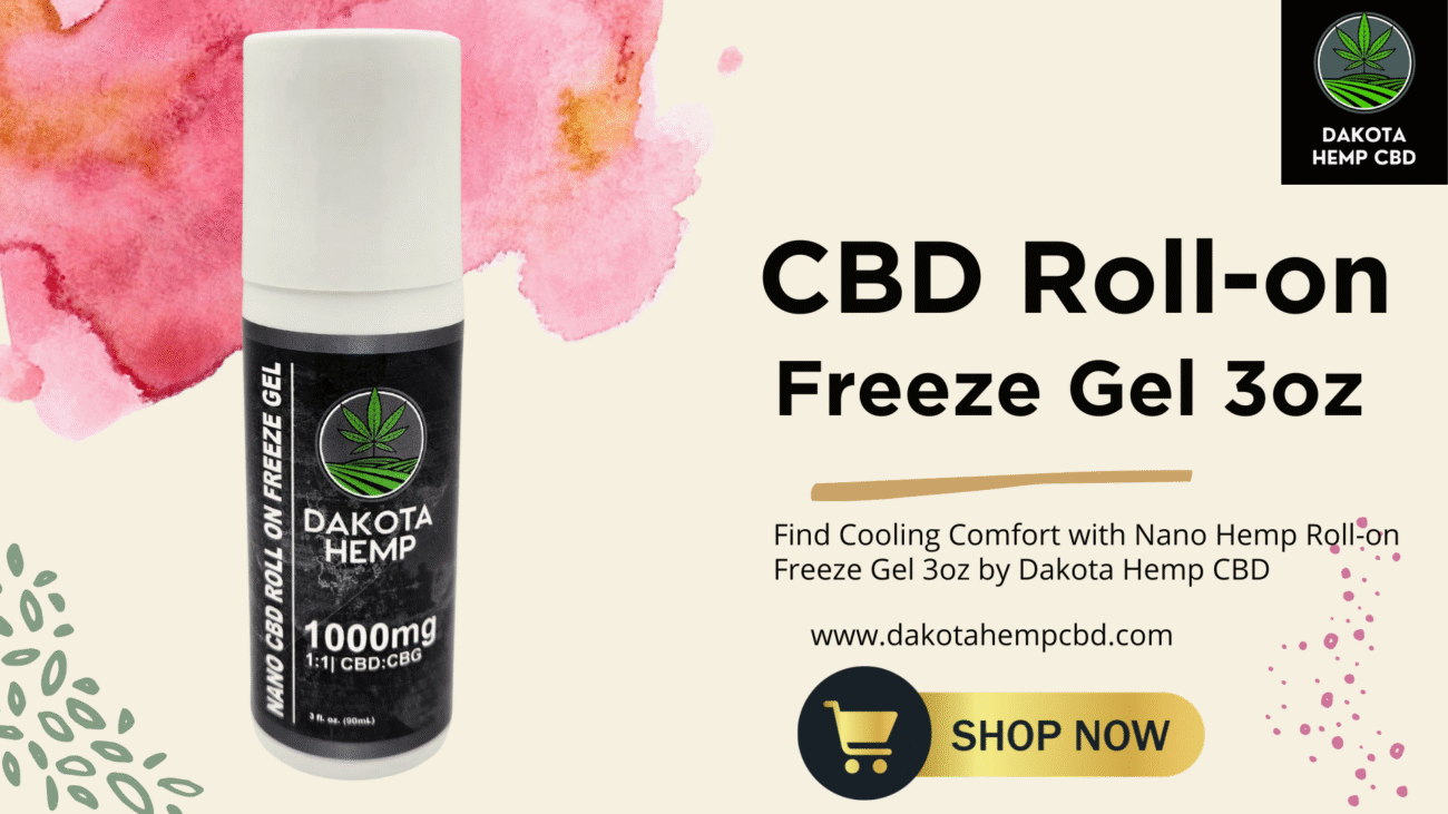 CBD Freeze Roll On Gel