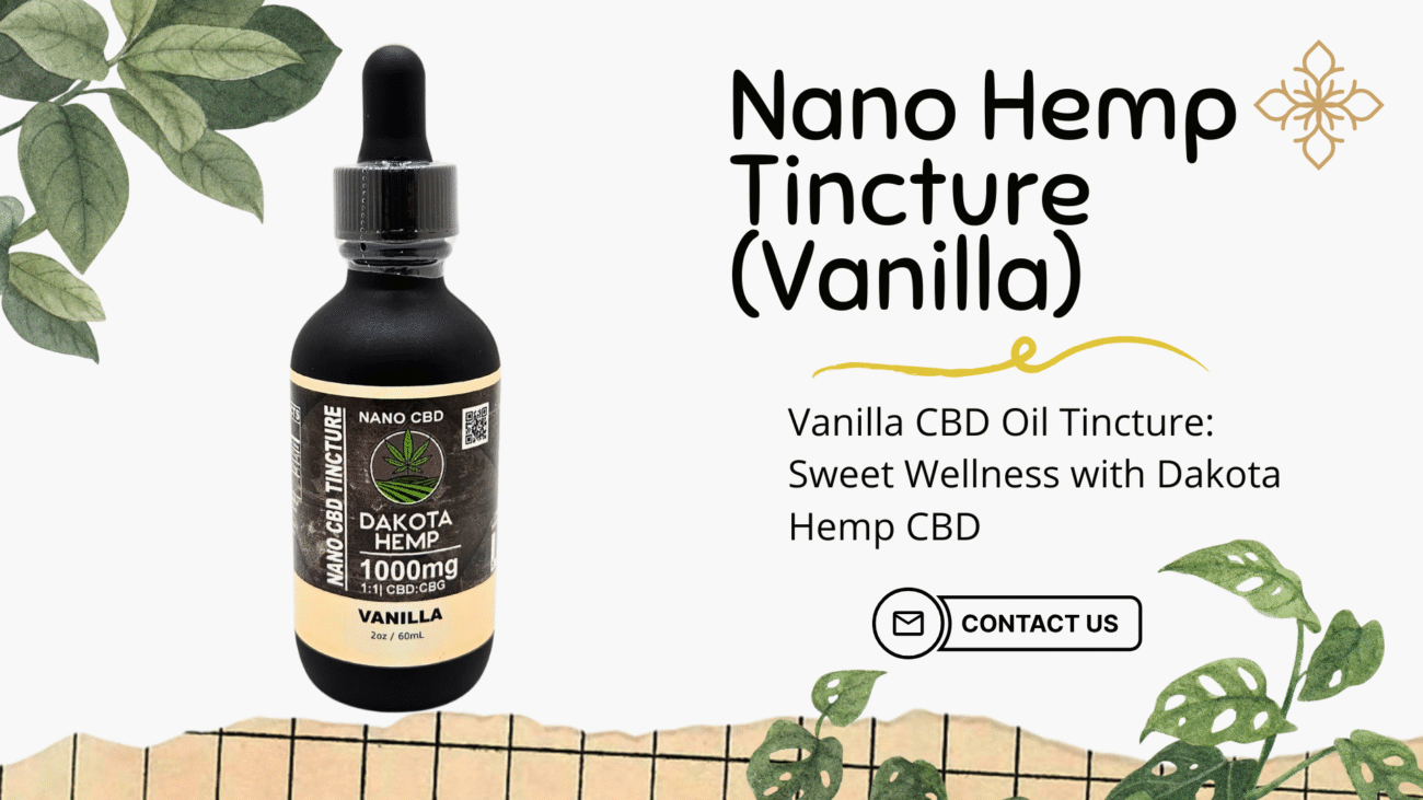 Vanilla CBD Oil Tincture