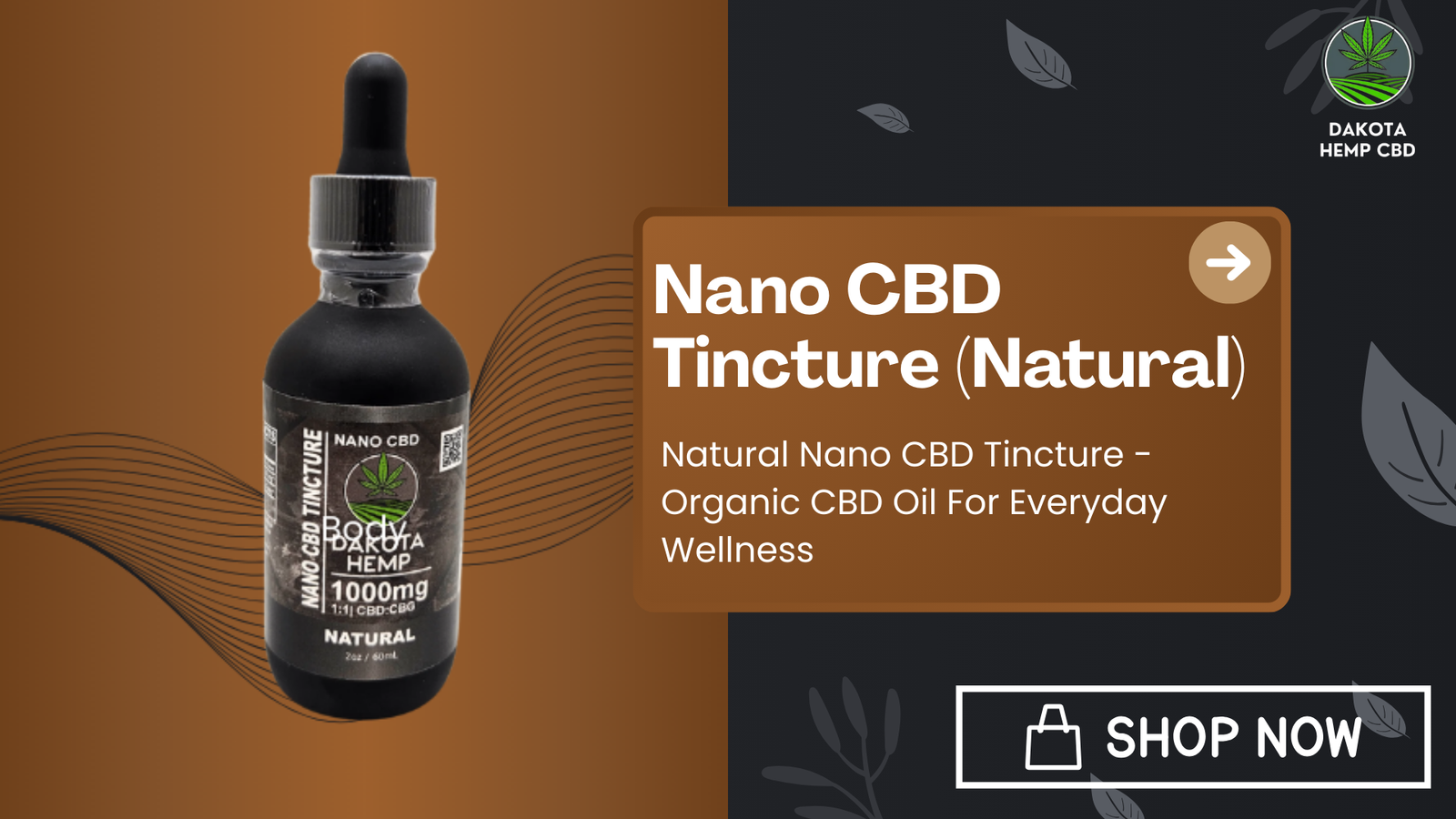Natural Nano CBD Tincture