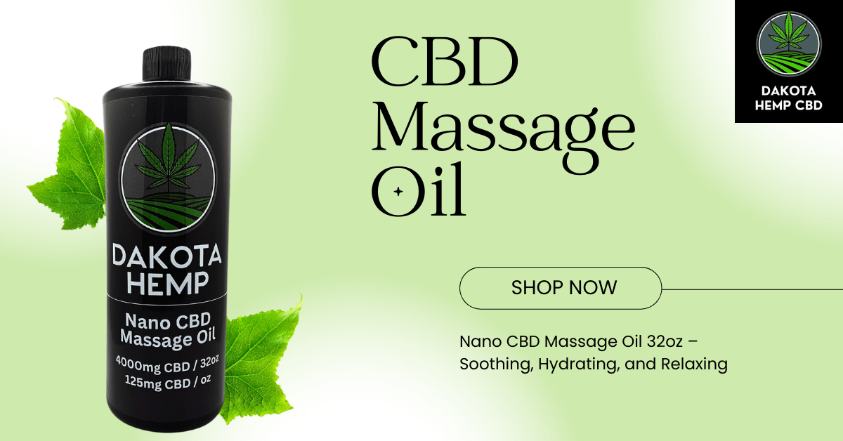 Nano CBD Massage Oil 32oz