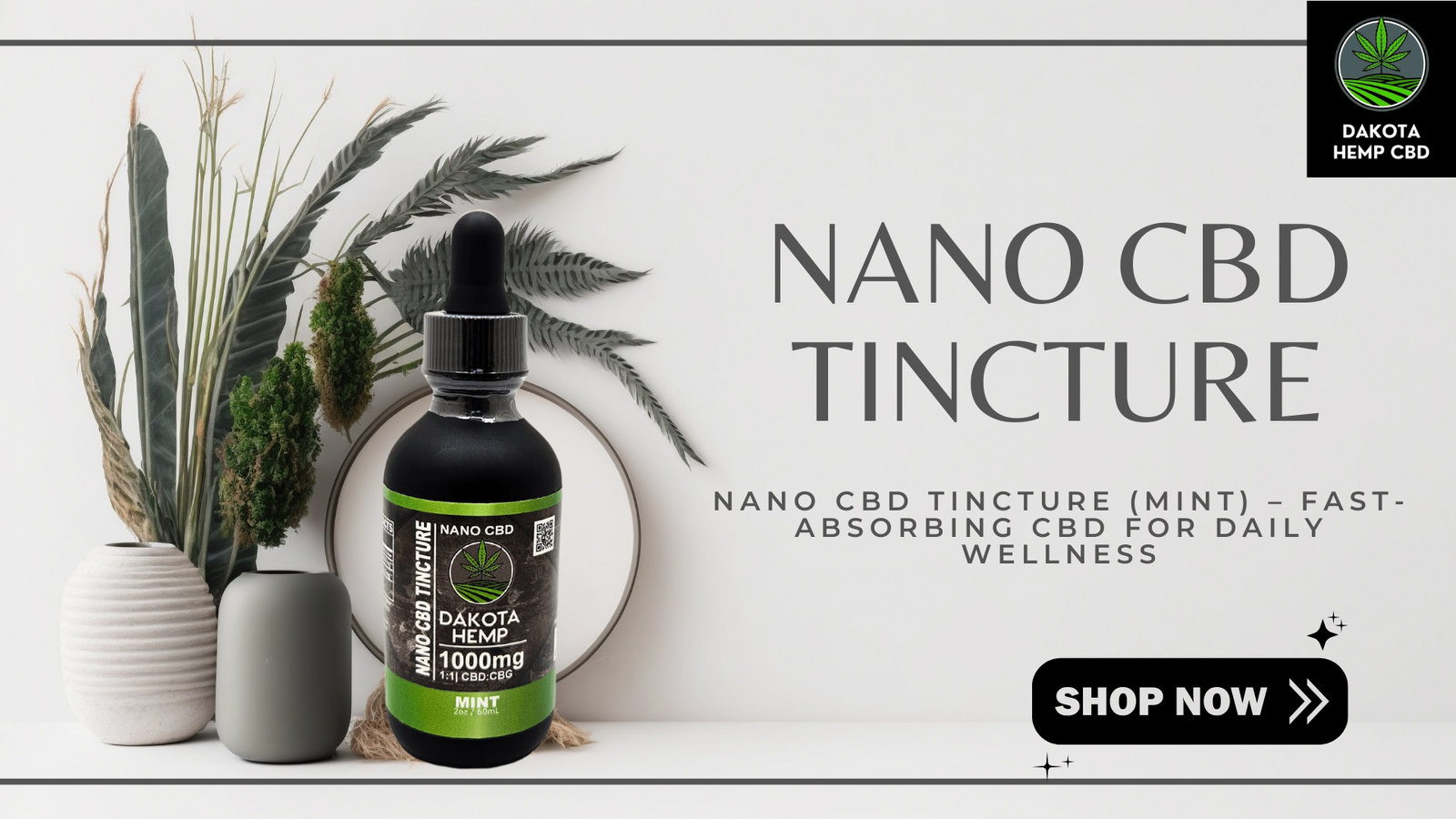 Nano CBD Tincture (Mint)