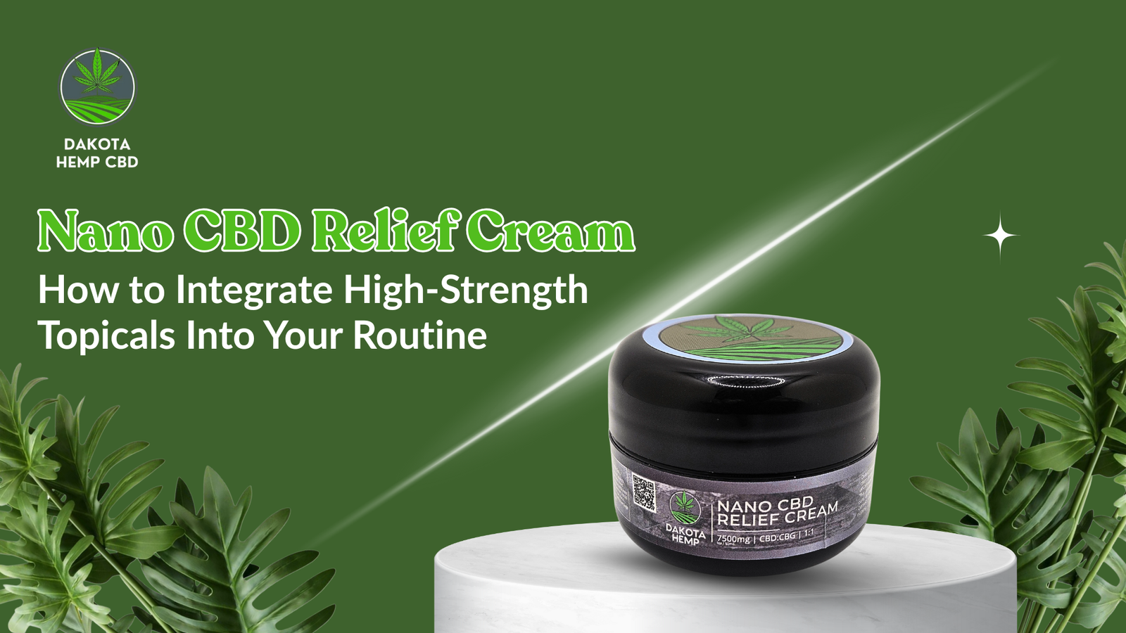 Nano CBD Relief Cream