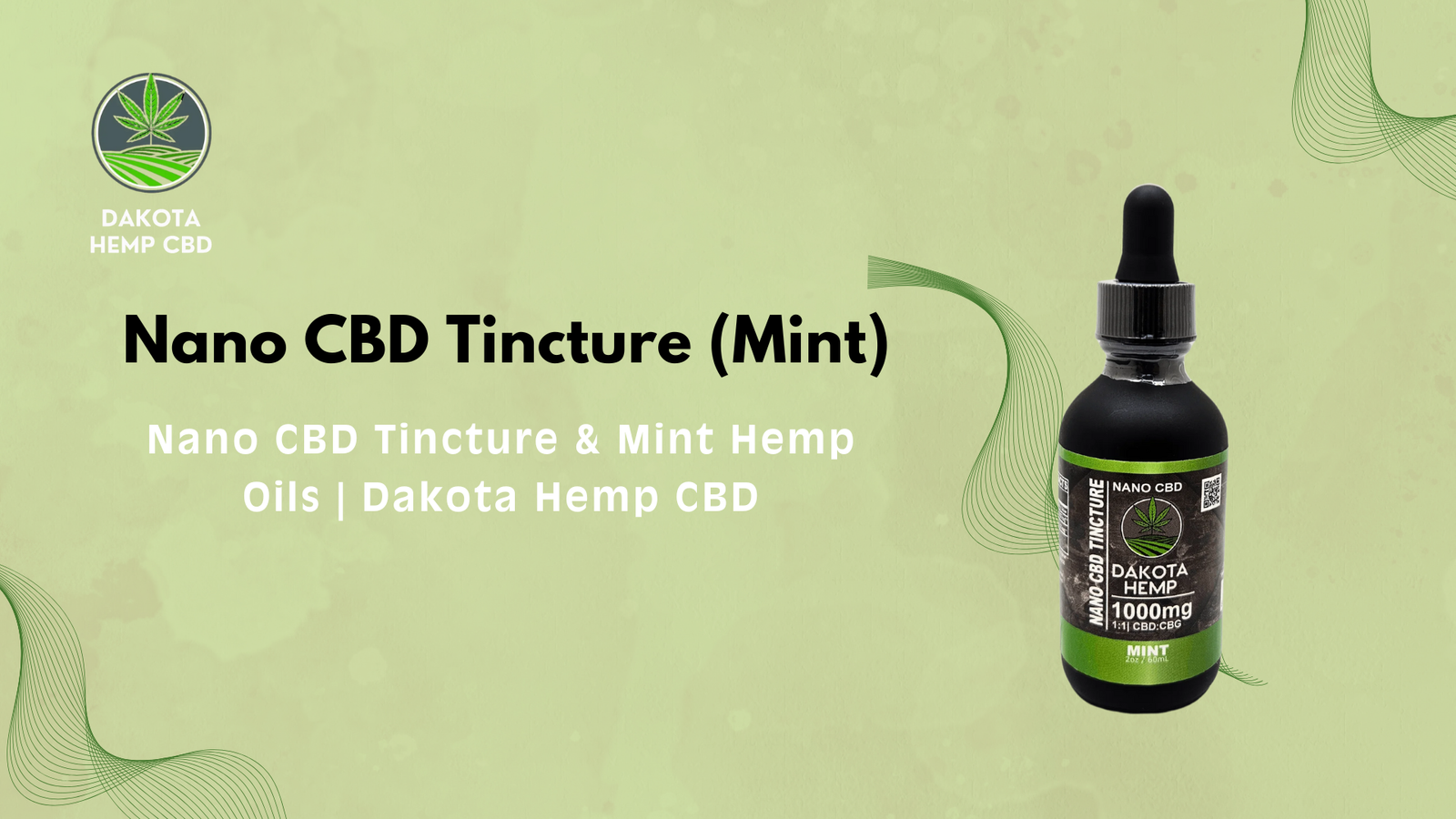 Nano CBD Tincture (Mint)